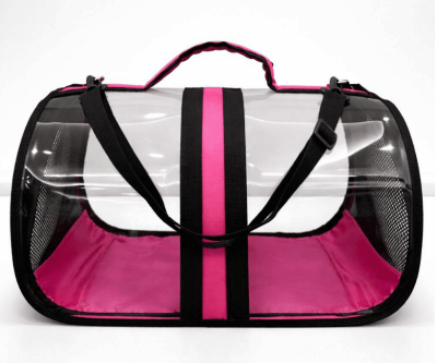 BACCO MİLANO ŞEFFAF ÇANTA PEMBE