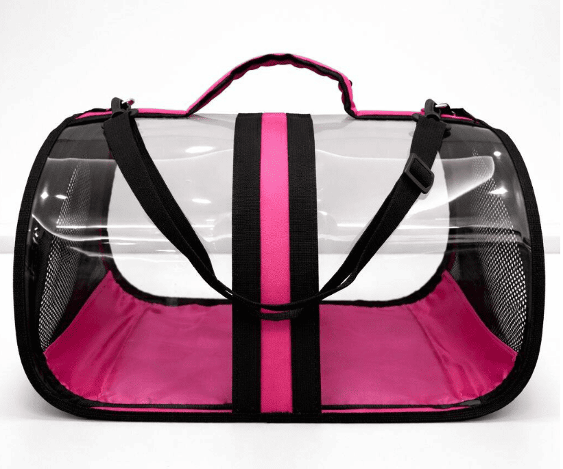 BACCO MİLANO ŞEFFAF ÇANTA PEMBE - 1