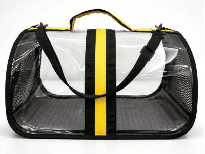 BACCO MİLANO ŞEFFAF ÇANTA SARI