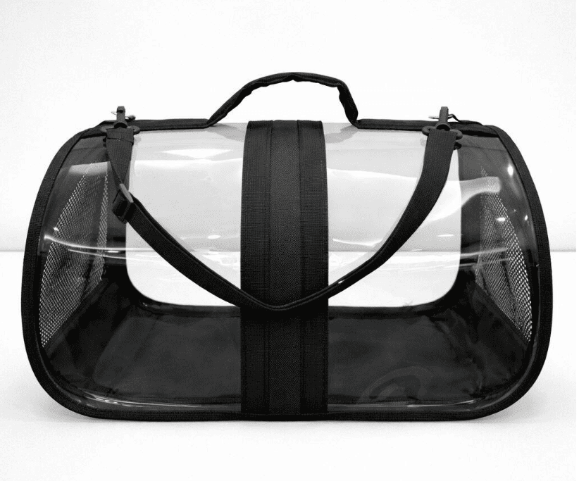 BACCO MİLANO ŞEFFAF ÇANTA SİYAH - 1