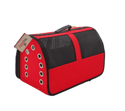 BÜYÜK BOY FİLELİ ÇANTA KIRMIZI 30X30X49CM - 2