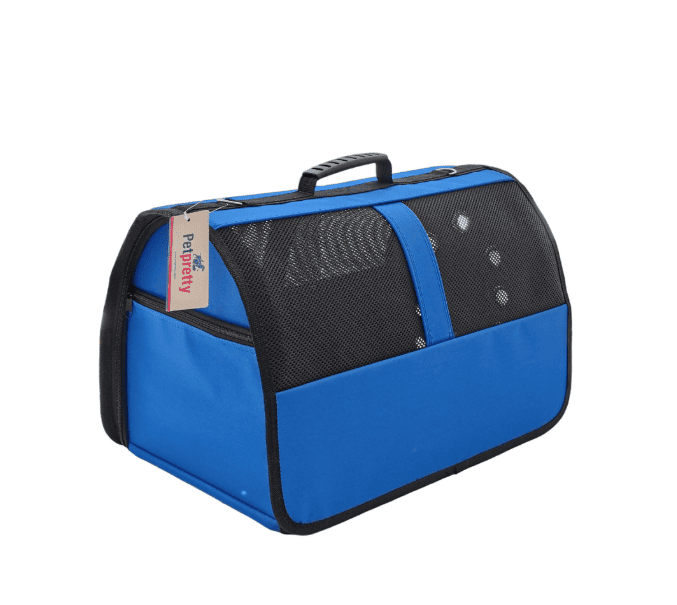 BÜYÜK BOY FİLELİ ÇANTA MAVİ 30X30X49CM - 1