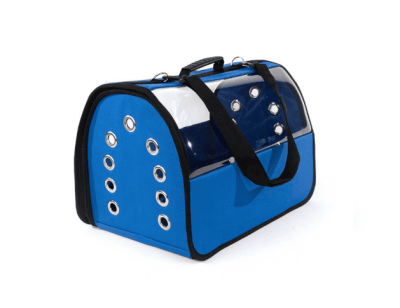 FLYBAG ŞEFFAF ÇANTA BÜYÜK BOY MAVİ 30X30X49