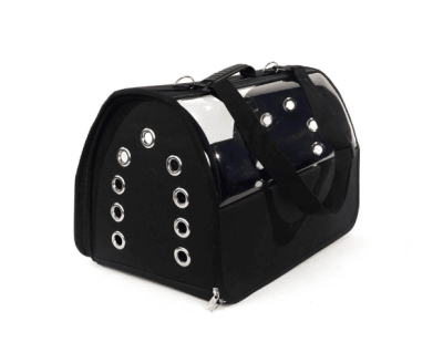 FLYBAG ŞEFFAF ÇANTA BÜYÜK BOY SİYAH 30X30X49 - 2