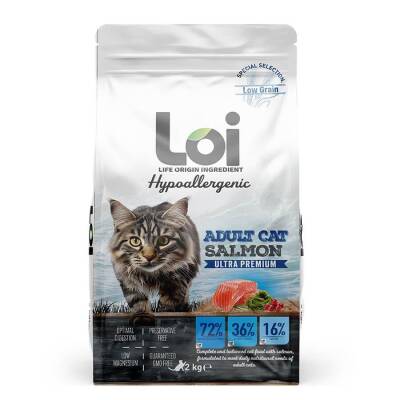 LOI YETİŞKİN KEDİ - SOMONLU - 2 KG
