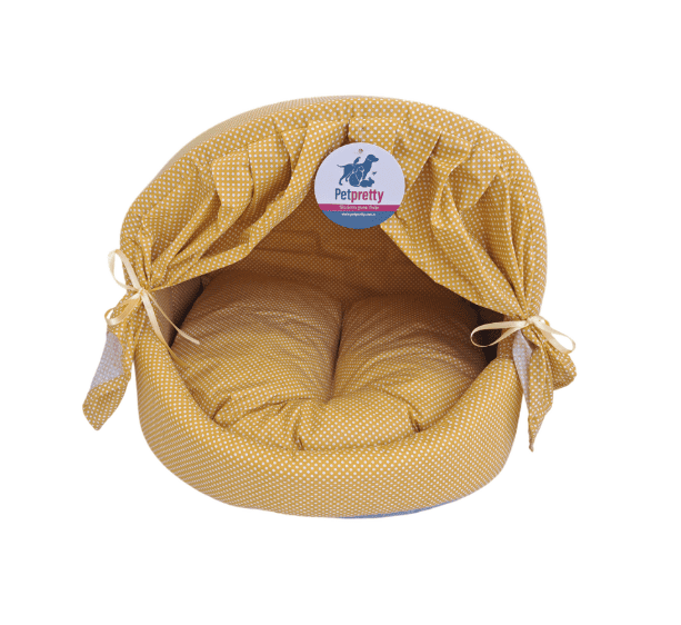 PERDELİ KUMAŞ YUVA SARI - 1