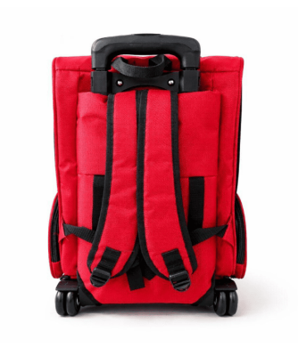 PETPRETTY ÇEKÇEKLİ SIRT ÇANTASI KIRMIZI - 2