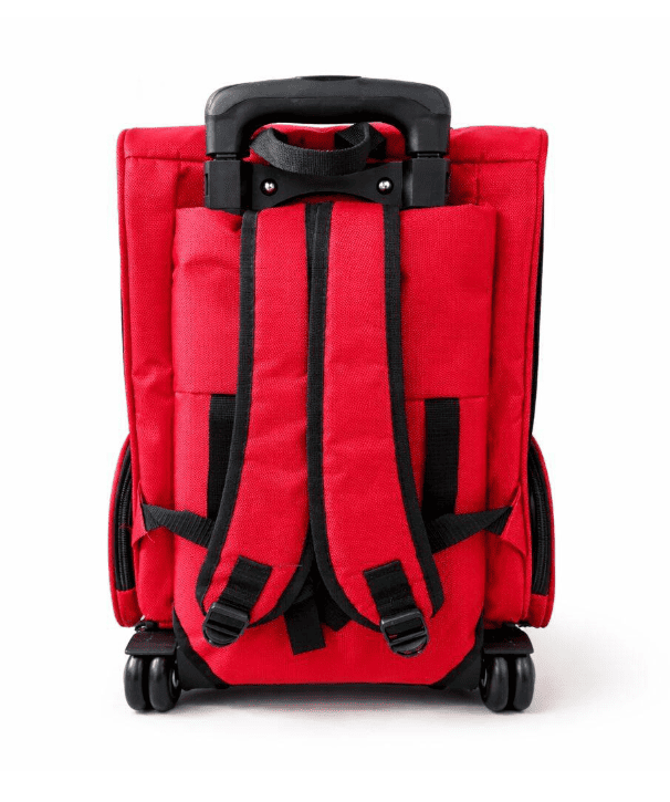 PETPRETTY ÇEKÇEKLİ SIRT ÇANTASI KIRMIZI - 2