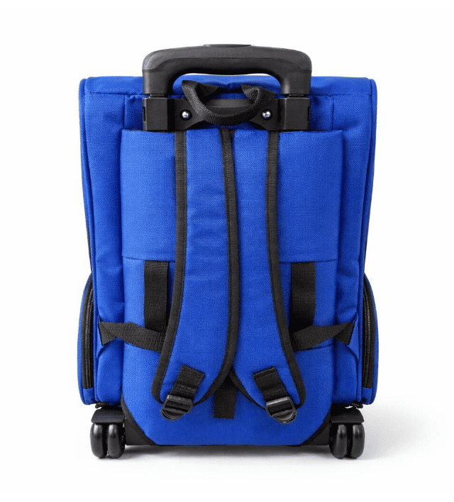 PETPRETTY ÇEKÇEKLİ SIRT ÇANTASI MAVİ - 2