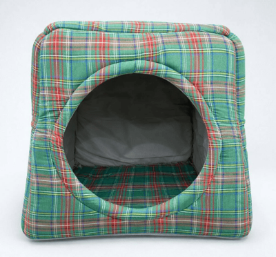 ÜÇ FONKSİYONLU KUMAŞ YUVA DESENLİ YATAK 42X42X40CM